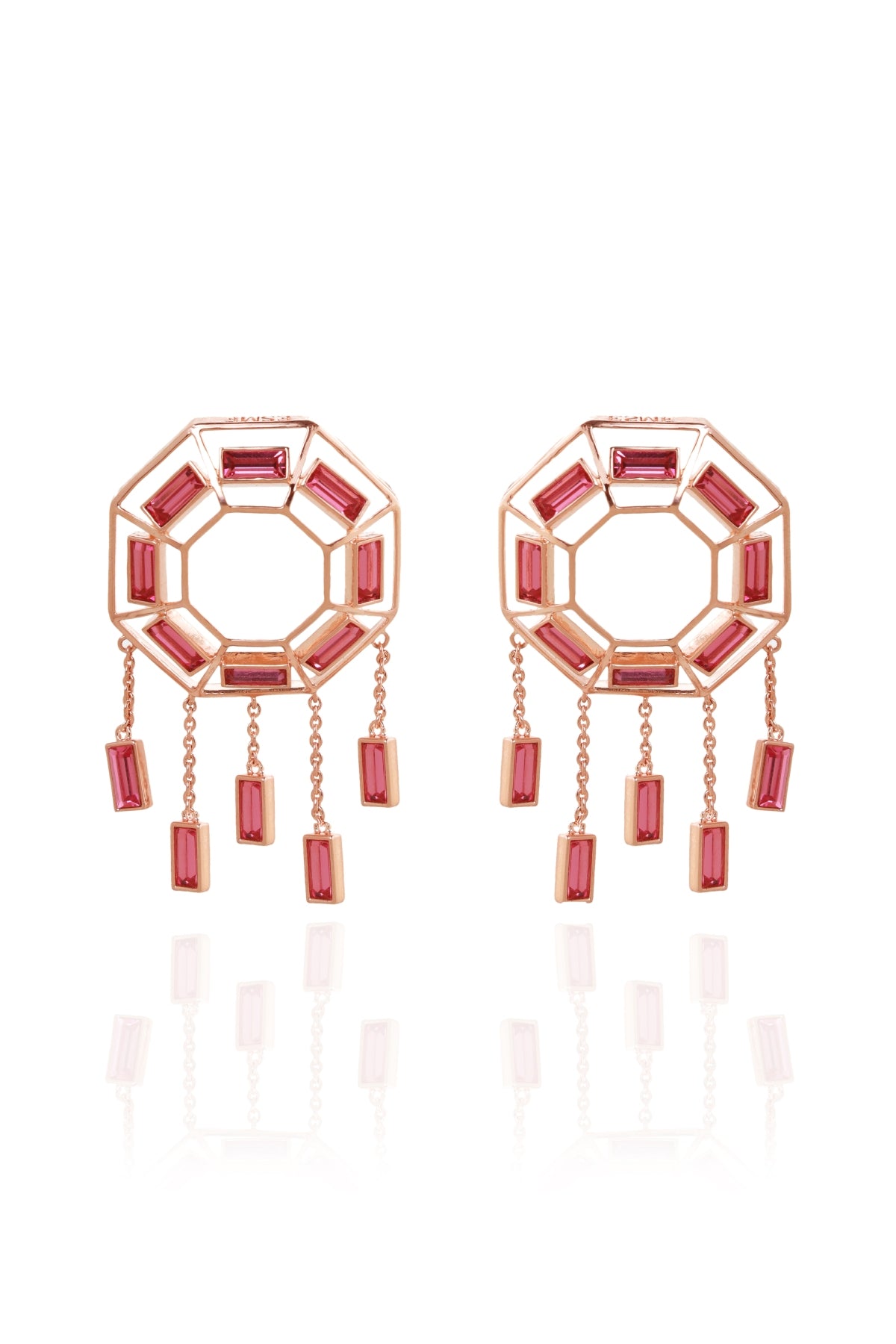 Buy Crystal Hanging Danglers For Women Online at ScrollnShops